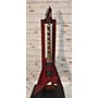 Used Douglas Flying V Offset Solid Body Electric Guitar Red