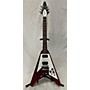 Used Gibson Flying V Solid Body Electric Guitar CHERRYWOOD