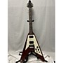 Used Gibson Flying V Solid Body Electric Guitar Faded Cherry