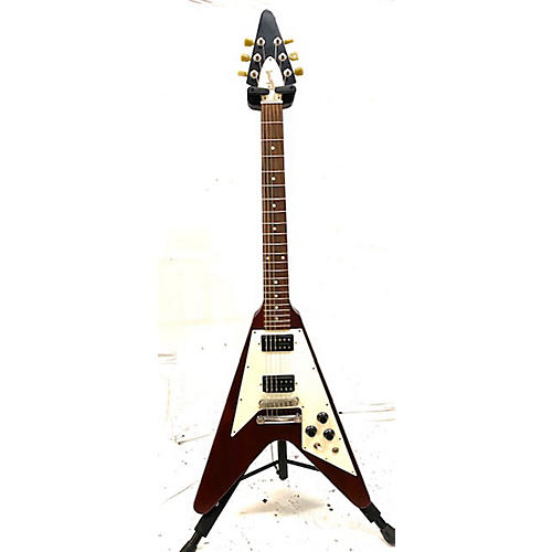 Gibson Flying V Standard Solid Body Electric Guitar Trans Red