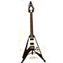 Used Gibson Flying V Standard Solid Body Electric Guitar Trans Red