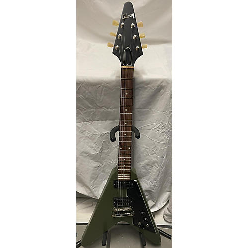 Gibson Flying V TRIBUTE Solid Body Electric Guitar OLIVE DRAB