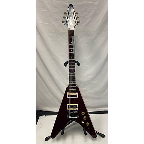 Gibson Flying V Traditional Pro Solid Body Electric Guitar Wine Red