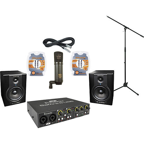 Focusrite Saffire 6 and M-Audio BX5a Recording Package
