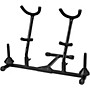 Titan Folding Alto and Tenor Double Saxophone Stand with Double Flute or Double Clarinet Peg