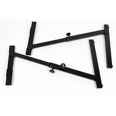 On-Stage Stands Folding Heavy-Duty Dual-Tier Z Stand