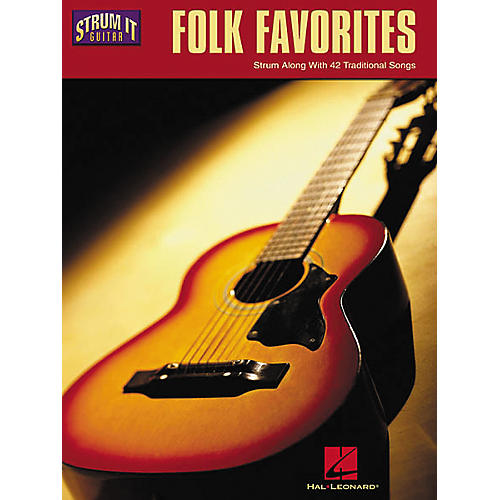 Folk Favorites Strum It Guitar Book