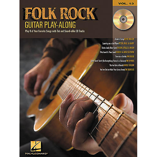 Folk Rock Guitar Play-Along Series Book with CD