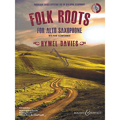 Boosey and Hawkes Folk Roots for Alto Saxophone (Book/CD) Boosey & Hawkes Miscellaneous Series Book with CD