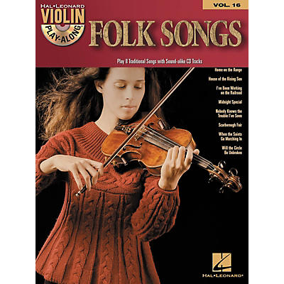 Hal Leonard Folk Songs - Violin Play-Along Volume 16 (Book/CD)