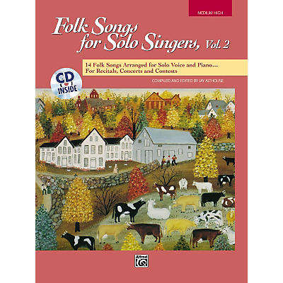 Alfred Folk Songs for Solo Singers Vol. 2