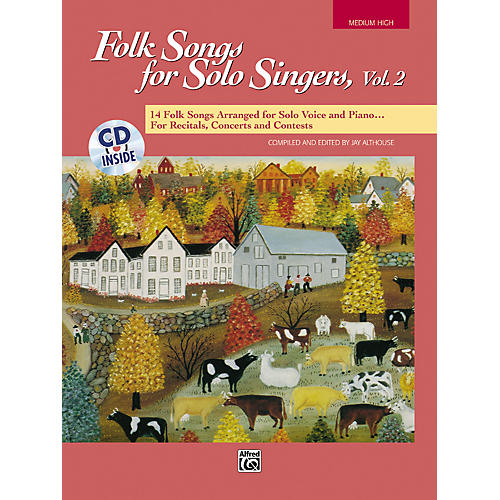 Alfred Folk Songs for Solo Singers Vol. 2