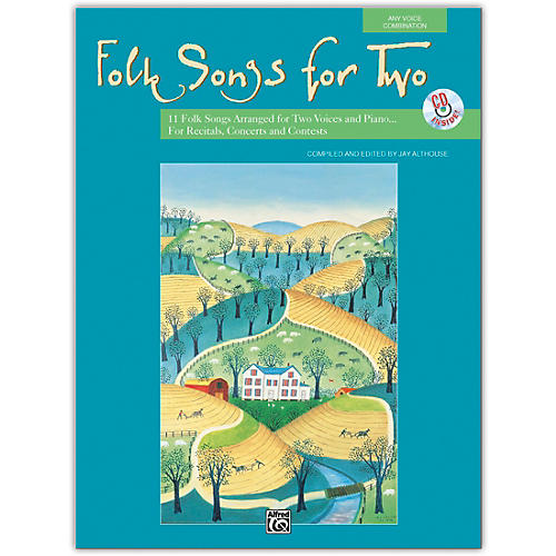 Folk Songs for Two Book & Acc. CD