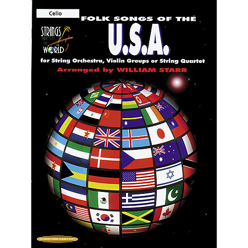 Folk Songs of the USA Cello (Book)