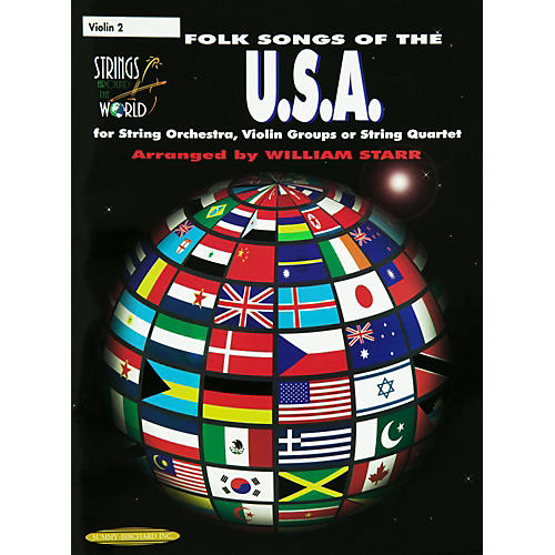 Folk Songs of the USA Violin 2 (Book)