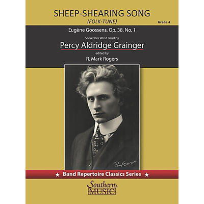 Southern Folk Tune: Sheep Shearing Song (Score and Parts) Concert Band Level 4 arranged by Percy Grainger