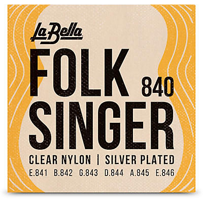 LaBella Folksinger 6-String Guitar Strings