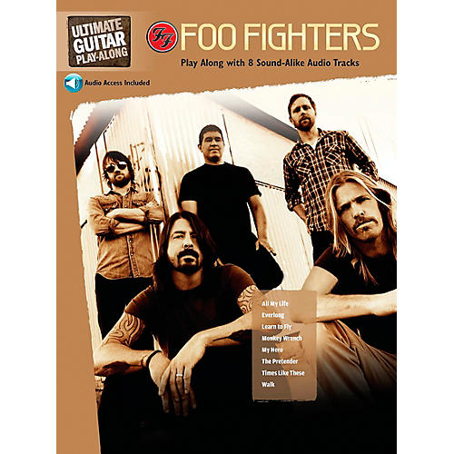 Alfred Foo Fighters Ultimate Play-Along Guitar TAB Book Book/Audio Online