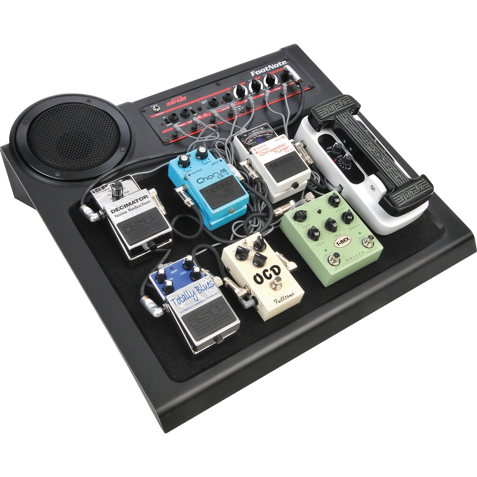 SKB FootNote Amplified Pedal Board Musician's Friend