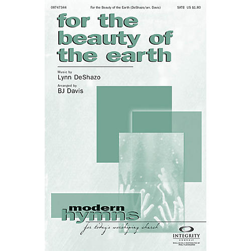 For the Beauty of the Earth SPLIT TRAX Arranged by BJ Davis