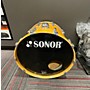 Used Sonor Force 3001 Drum Kit Yellow