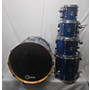 Used SONOR Force 3007 Drum Kit blue sparkle