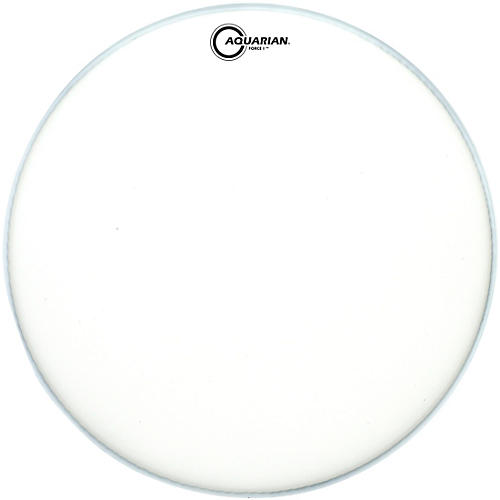 Aquarian Force I Bass Drum Text Coated Batter Head 24 in. Coated