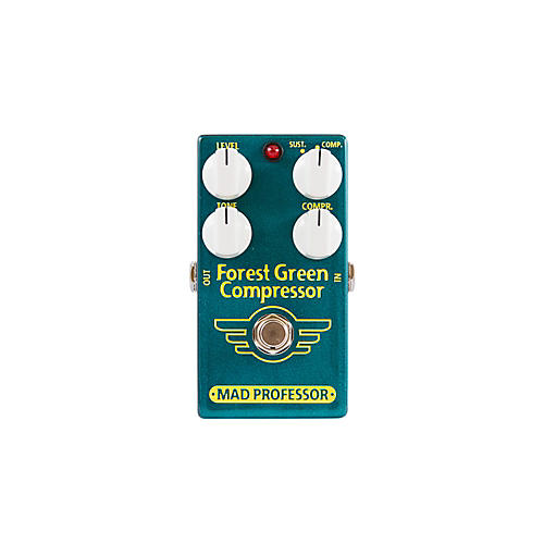 Forest Green Compressor/Sustainer Guitar Effects Pedal