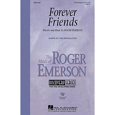 Hal Leonard Forever Friends VoiceTrax CD Composed by Roger Emerson
