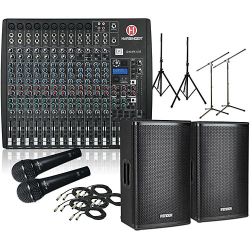 Fortis F-12BT with L2404FX-USB PA System