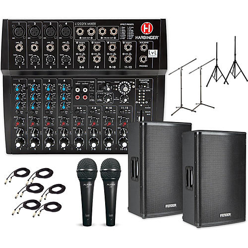 Fortis F-15BT with L1202FX PA System