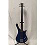 Used Warwick Fortress One Electric Bass Guitar Blue