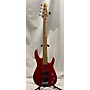 Used Peavey Foundation 5 Electric Bass Guitar Red