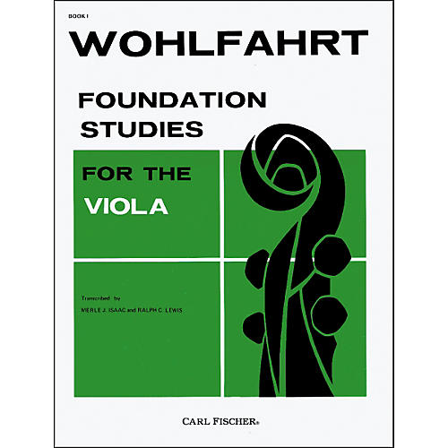 Foundation Studies For The Viola - Book 1