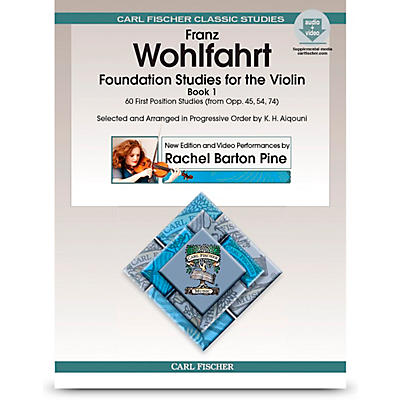 Carl Fischer Foundation Studies for Violin Book 1 (Book & Online Audio/Video)