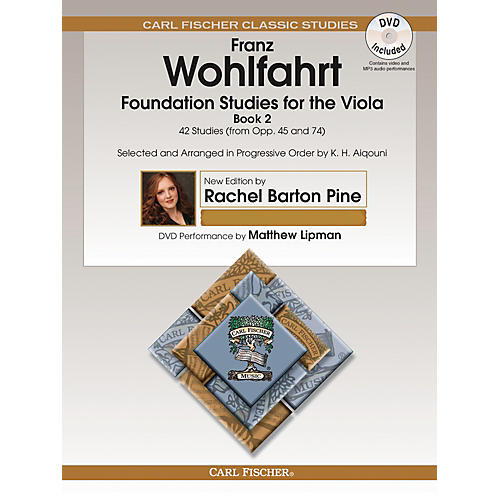 Carl Fischer Foundation Studies for the Viola - Book 2 (from Opp. 45 and 74) Book/DVD