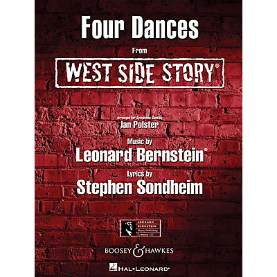 Hal Leonard Four Dances from West Side Story Concert Band Level 4-5 Arranged by Ian Polster