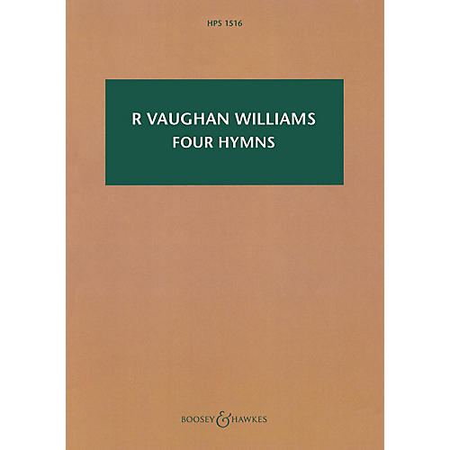 Boosey and Hawkes Four Hymns Boosey & Hawkes Scores/Books Series Softcover Composed by Ralph Vaughan Williams