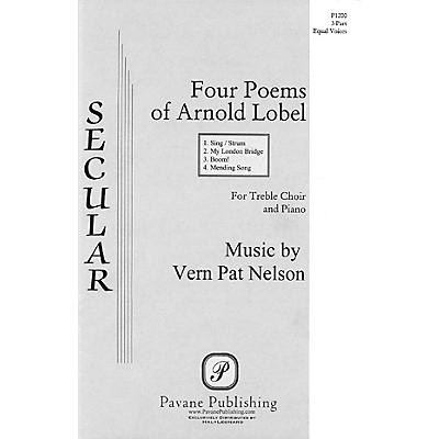 PAVANE Four Poems of Arnold Lobel (3-Part a cappella) 3 Part composed by Vern Pat Nelson
