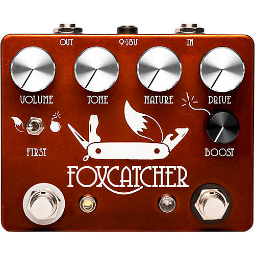 CopperSound Pedals Foxcatcher Overdrive/Boost Effects Pedal Condition 2 - Blemished  197881070328