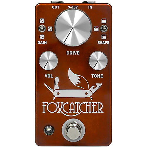 CopperSound Pedals Foxcatcher V2 Multi-Mode Overdrive Effects Pedal Copper