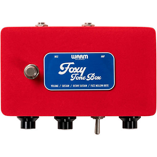 Warm Audio Foxy Tone Box Octave Fuzz Guitar Effects Pedal
