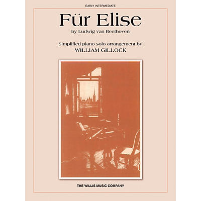 Willis Music Für Elise (Albumblatt) (Early Inter Level) Willis Series by Ludwig van Beethoven