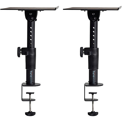 Gator Frameworks Clamp-On Studio Monitor Stand - Pair Condition 1 - Mint