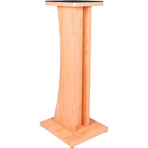 Gator Frameworks Elite Series Floor-Standing Studio Monitor Speaker Stand Maple