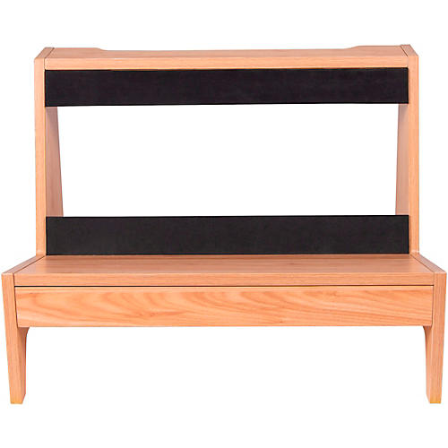 Gator Frameworks GFW-ELITEGTRAMPLG-MPL Elite Series Large Combo Guitar Amp Stand in Natural Maple Matte Finish Maple