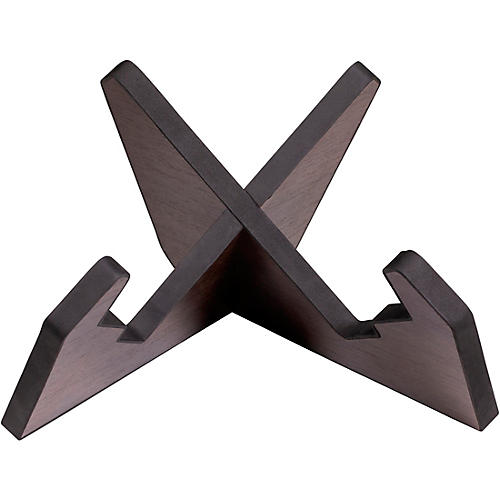 Gator Frameworks GFW-ELITEGTRXSTD-BRN Elite Series Guitar X Style Stand in Dark Walnut Brown Finish Walnut