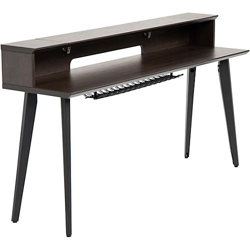 Gator Frameworks GFW-ELITEKEYTBL88 Elite Furniture Series 88-Note Keyboard Table Condition 1 - Mint Dark Walnut