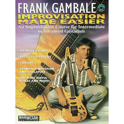 Alfred Frank Gambale Improvisation Made Easy (Book and 2 CDs)