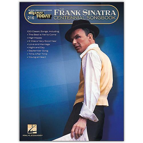 Hal Leonard Frank Sinatra Centennial Songbook E-Z Play Today #216